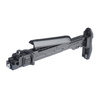 Kruk - Складаний приклад з адаптером для платформи АКМ/АК-74 - Чорний - CRC 5002/9033-BLK