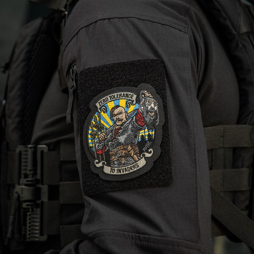 M-Tac - Нашивка Zero Tolerance - Вишивка - Cordura 500D - Yellow/Blue - 51490002