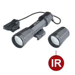 Holosun - Night RAIDer - Тактичний збройовий ліхтар RAID IR - Picatinny/M-LOK - IPX8 - Чорний - RAID зі світлодіодною ІЧ-головкою