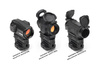 Strike Industries - Кронштейн змінної висоти для коліматора Variable Optical Mount - Picatinny - Алюміній - Чорний - SI-T1-VOM-BK