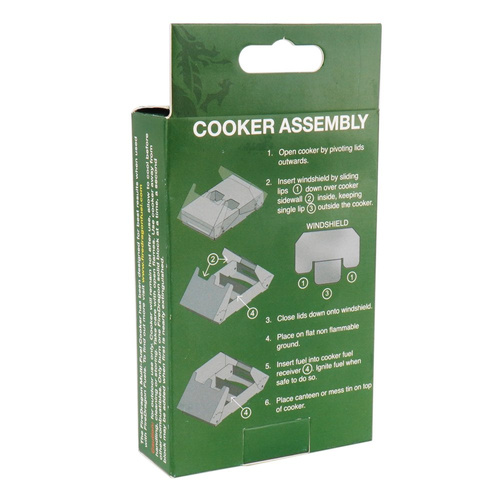 BCB - FireDragon Folding Universal Tourist Cooker - CN337