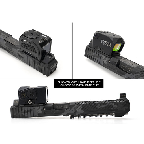 Strike Industries - Пластина кріплення прицілу Strike RMR до ACRO - Glock RMR - чорний - SI-ACRO-RMR