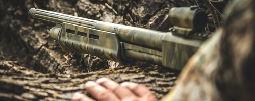 Magpul - MOE® M-LOK® Фронтальний чохол для рушниці Mossberg® 590/590A1 - помаранчевий - MAG494 ORG
