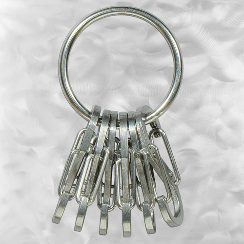 Nite Ize - S-Biner KeyRing Steel - Сталь - Сталь - KRGS-11-R3