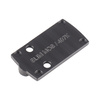 2BME - Монтажна пластина для Glock Slimline MOS 43X/48 для Holosun 407K/507K - Чорний - 2BME038