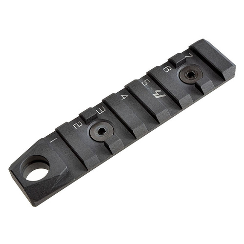 Strike Industries - Szyna LINK KeyMod / M-LOK - 7 слотів + QD - Czarny - LINK-RS-7-QD