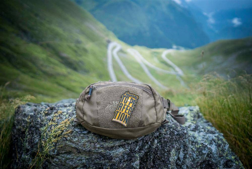 Helikon - Сумка на пояс Possum® - Cordura® - Red Rock / Чорний - TB-PSM-CD-0E01C