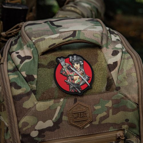 M-Tac - Tactical Girl №3 Yakuza Patch - PVC - Green Tattoos - Full Color - 51116402