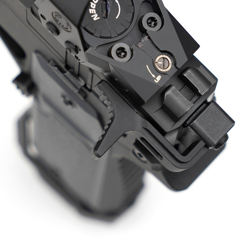 Strike Industries - Двостороння рукоятка перезаряджання для пістолета Sig Sauer P320 - чорна - SI-P320-CH