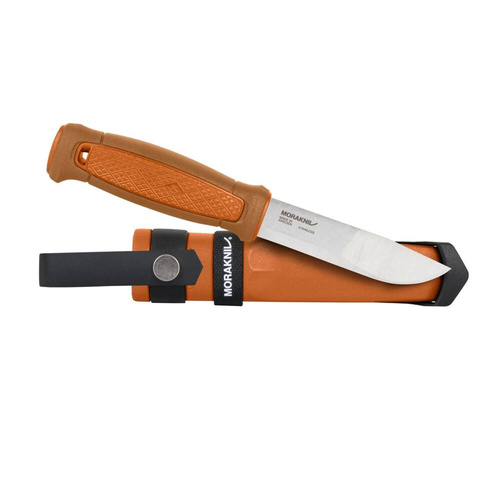 Morakniv - Ніж туристичний Kansbol Multi-Mount - нержавіюча сталь - помаранчевий - NZ-KSM-SS-95
