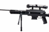 Black Ops - Снайперська поршнева гвинтівка Sniper Power Piston з прицілом 4х32 та сошками - 4,5 мм - B1090
