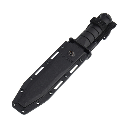 Ka-Bar 1271 - Бойовий військовий ніж - Комбінований - Чорний.