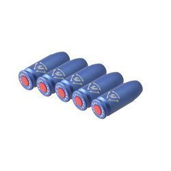 Strike Industries - Набір макетних круглих алюмінієвих цвяхів - .40 S&amp;W - 5 шт. - SI-DR-AL-40CAL-BLU