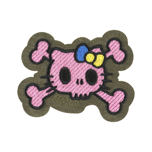 M-Tac - Нашивка Kitty Pink - Вишивка - Жовто-блакитний бант - Ranger Green - 51393023