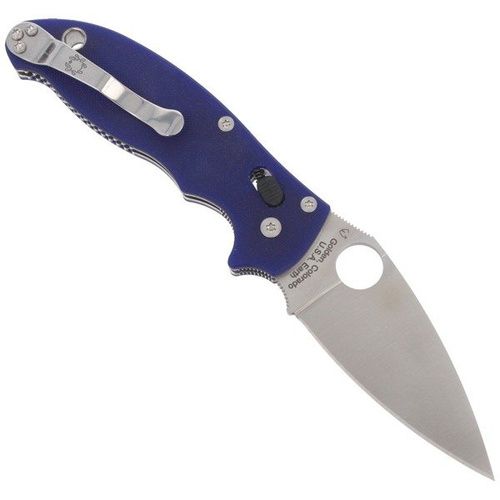 Складаний ніж Spyderco - Manix™ 2 G-10 Dark Blue CPM S110V - C101GPDBL2