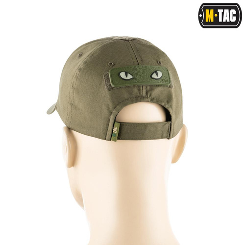 M-Tac - 3D ПВХ Нашивка "Котячі очі" - Оливковий - 51114001