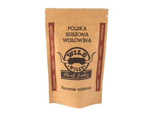 Дикий Віллі - В'ялена яловичина Beef Jerky - Класична - 30 г - 30 г