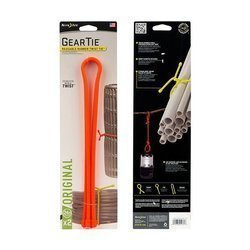 Nite Ize - Gear Tie 24" еластична краватка - 2 шт. - Яскраво-помаранчевий - GT24-2PK-31