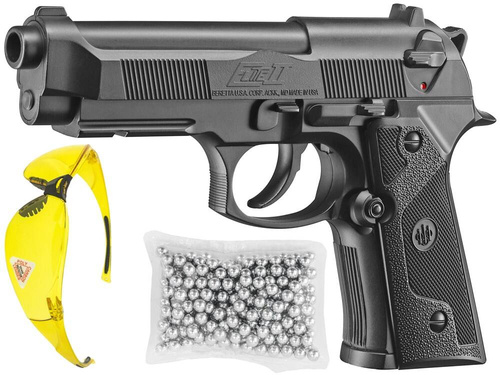Umarex - Пневматичний пістолет CO2 Beretta Elite II - 4,5 мм - чорний - 5.8090