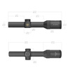 Vector Optics - LPVO Scope Continental x8 1-8x24i ED Fibre - SFP - VET-FDR - Чорний - SCOC-45