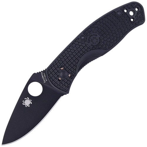 Spyderco - EDC ніж Persistence Lightweight - Black Blade Plain - чорний - C136PBBK