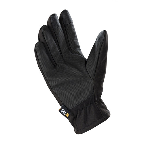 M-Tac - Тактичні рукавички Soft Shell Thinsulate - чорні - 90308002