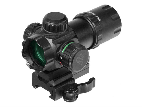 Leapers - Приціл з червоною крапкою UTG DS3039W 3.9'' 30 мм - 4 MOA - чорний - SCP-DS3039W