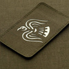 M-Tac - Нашивка Crow Banner - 500D Cordura - Laser Cut - Fluorescent - Ranger Green/GID - 51171239
