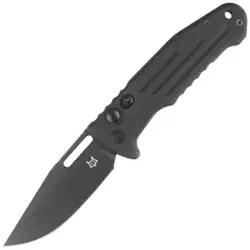 Fox - Автоматичний ніж New Smarty - Clip Point - Алюміній - PVD - N690Co - Чорний - FX-503 ALB