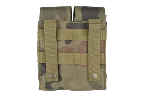 GFC Tactical - Подвійний завантажувач магазинів типу M4/M16 - MOLLE - Нейлон - Wz. 93 PL Woodland - GFT-19-011403