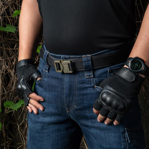 M-Tac - Тактичний ремінь Cobra Buckle Tactical Bel - чорний - 10126002