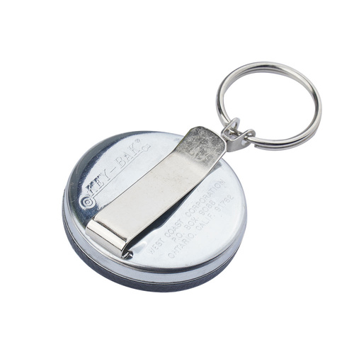 KEY-BAK - Ретракторний ланцюг ORIGINAL з нержавіючої сталі - вініловий - 0005-0134