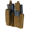 Condor - Підсумок подвійний Kangaroo Mag Pouch - подвійний - чорний - 191232-002