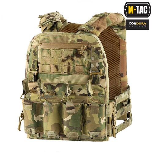 M-Tac -  Kamizelka Taktyczna Typu Plate Carrier Cuirass QRS XL Multicam  - 10180008