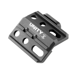 Unity Tactical - Кріплення Fusion Micro Hub на планку Пікатіні - Чорний - FUS-MHB