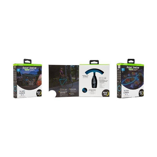Nite Ize - Гнучкий світлодіодний ліхтар з акумулятором Radiant® ShineLine™ - зелений - RSLR3-17-R8