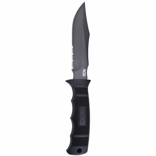 SOG - Тактичний ніж SEAL Pup - піхви Kydex - чорний - M37K.