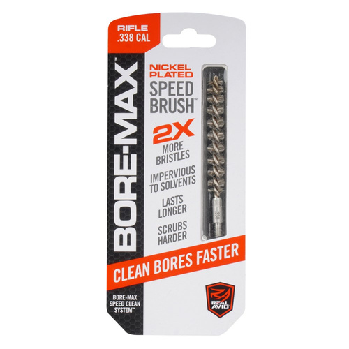 Real Avid - Щітка для чищення рушниць Bore-Max Speed - .338 - AVBMSB338 - AVBMSB338
