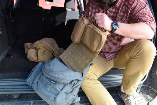 Helikon - Вставка для липучок MOLLE Adapter 2 - Cordura - Coyote - IN-MA2-CD-11