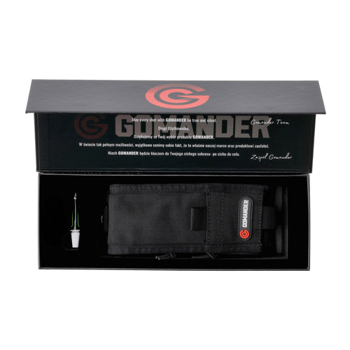 Gomander - Hunter 6.5 OB gen2 Глушник для мисливської гвинтівки - насувний - M15x1 - чорний - TB0.10133_1-M15