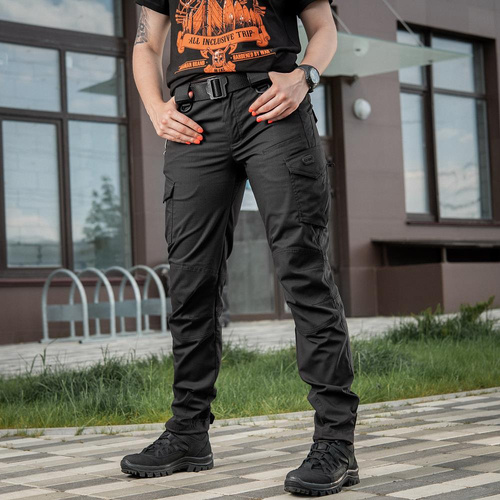 M-Tac - Жіночі брюки-чоботи Aggressor Lady Flex Boot Pants - чорний - 20069002