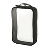 M-Tac - Велика прозора кишеня Elite Large - 30 x 19 cm - чорна - 10147002-L