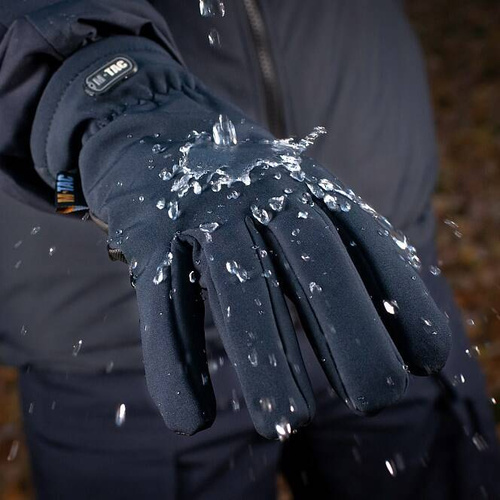 M-Tac - Тактичні рукавички Soft Shell Thinsulate - Dark Navy Blue - 90308015