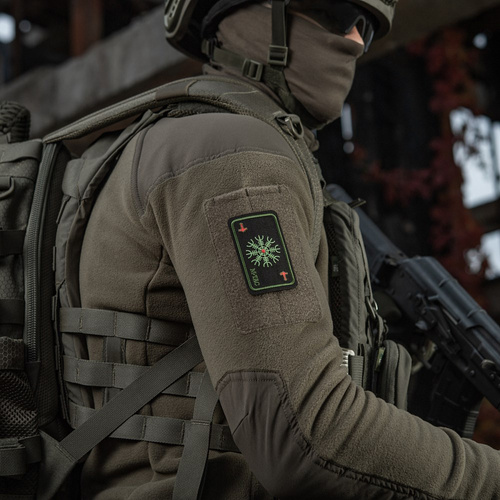 M-Tac - Helm of Terror Map Patch - Embroidery - Black/Olive - 51392201