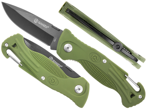 Ganzo - Складаний ніж EDC - 440 - зелений - G611-G