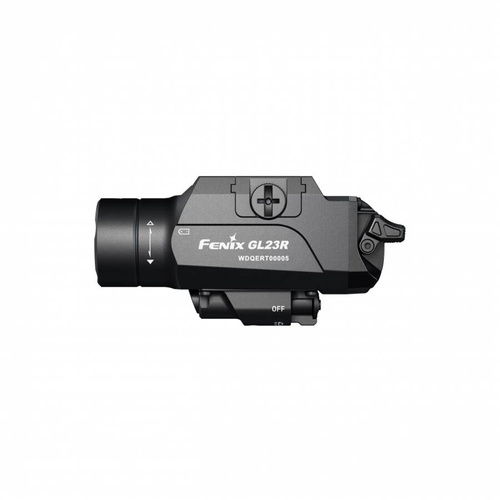 Fenix - Тактичний ліхтар з лазером GL23R - Luminus SFT40 LED - 1200 лм - чорний - GL23R