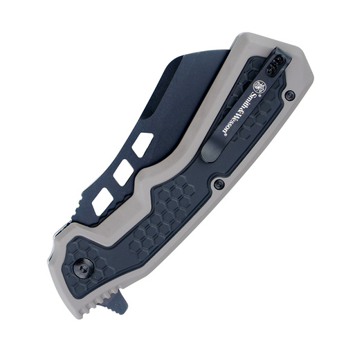 Smith&Wesson - Складаний ніж для вилучення та ухилення - тесак - чорний/сірий - 1208414