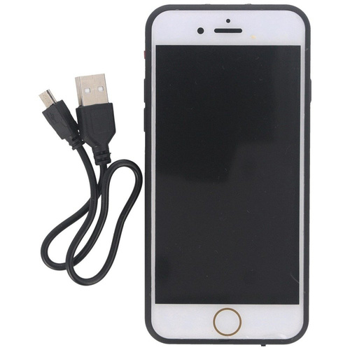 Paralyseur - Смартфон-шокер з ліхтариком - 3 мільйони вольт - USB - чорний/білий - 6S
