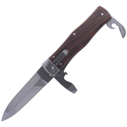 Mikov - Пружинний ніж Predator Palisander 241-ND-3/KP - AISI 420 - чорний - 129783