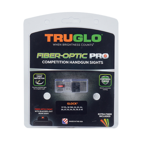 TruGlo - Волоконно-оптичні приціли Fiber-Optic Pro - Glock 17/19 - TG132G1
